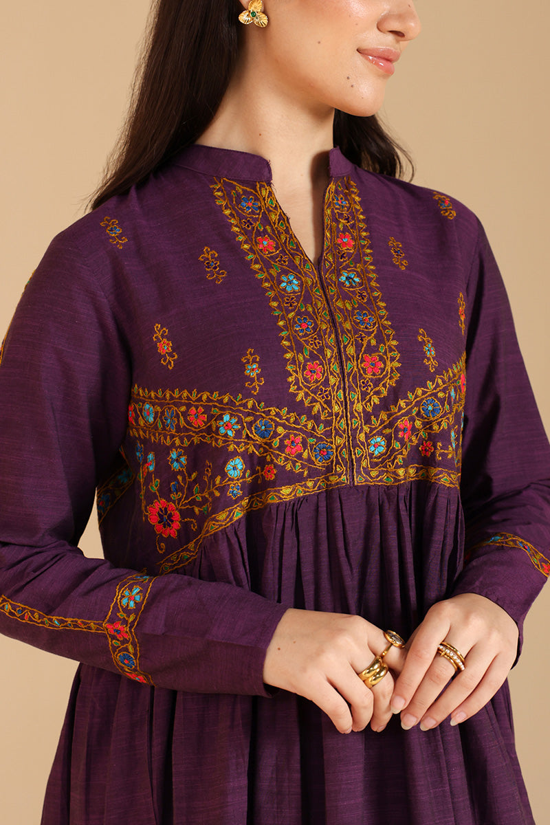 Hand-Embroidered Kurta