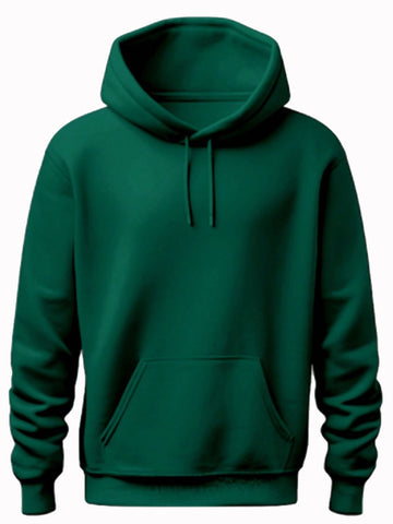 Men’s Green Hoodie – Soft, Comfortable & Stylish Casual Wear